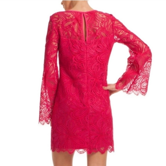 Trina Turk Lace Long Sleeve Dress - Picture 6 of 6